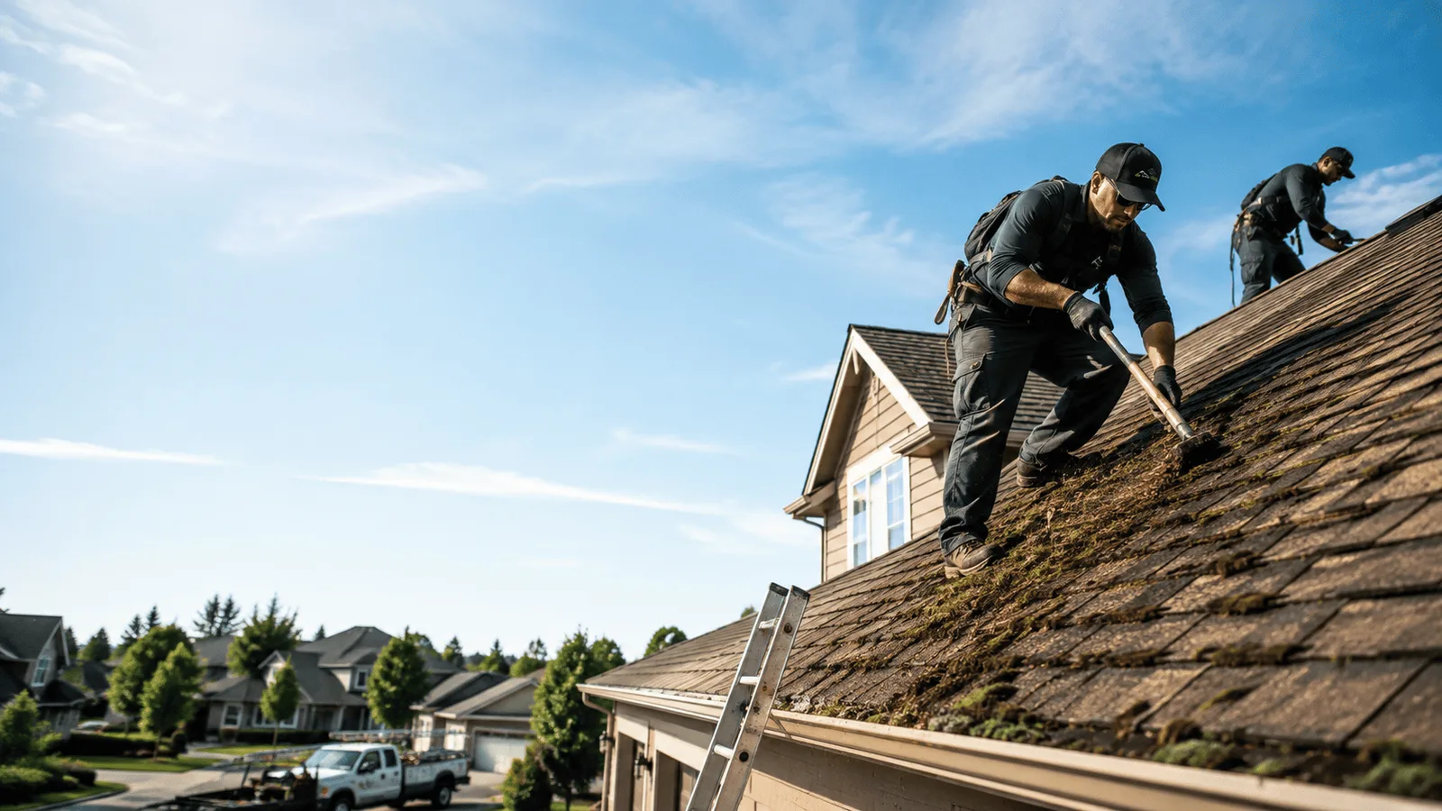 Roof Moss Removal in Bomont, WV near me